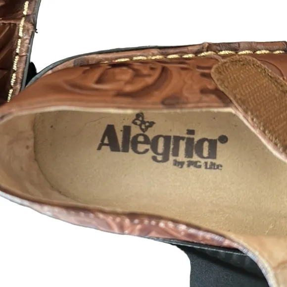 💜💜 ALGERIA MaryJane Brown Leather Shoes Size 37