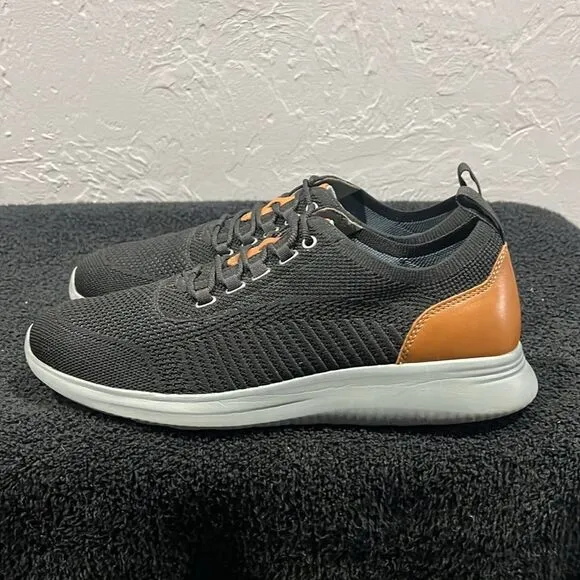 🔥🔥 Johnston &amp; Murphy Amherst Knit U-Throat Casual Sneaker Men Sz 10.5 - PERFEC