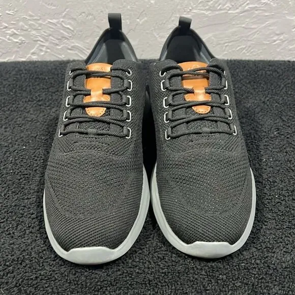 🔥🔥 Johnston &amp; Murphy Amherst Knit U-Throat Casual Sneaker Men Sz 10.5 - PERFEC