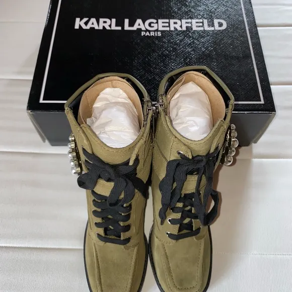 🆕 Karl Lagerfeld Paris Suede Boots