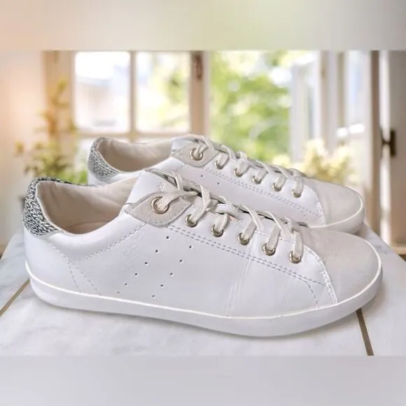 🔥 Massimo Dutti Contrasting Leather Suede Sneakers Shoes Size 40 EU 9 US