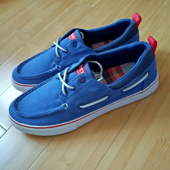-NEW- Men's Sperry Bahama 3-Eye Boat Shoes 9.5