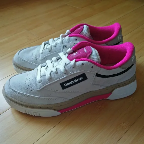 -NEW- Reebok Club C Stacked Sneakers