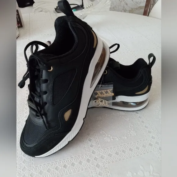 🆕 Skechers Uno 2 Gold Bars 30th Anniversary Los Angeles Leather Shoes Men’s 7.5