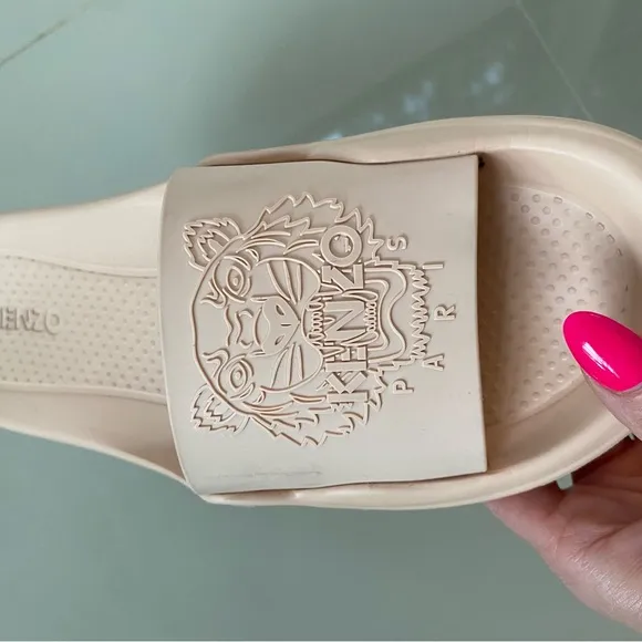 100% Authentic KENZO Tiger Sandals Slippers Size US 5.5/ EURO 36