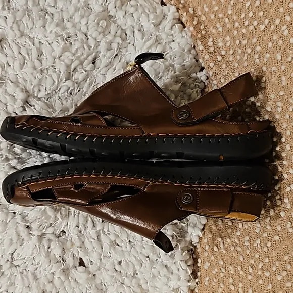 100% Caoutchouc Sandals