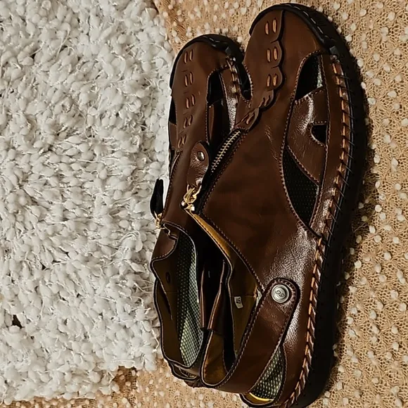 100% Caoutchouc Sandals