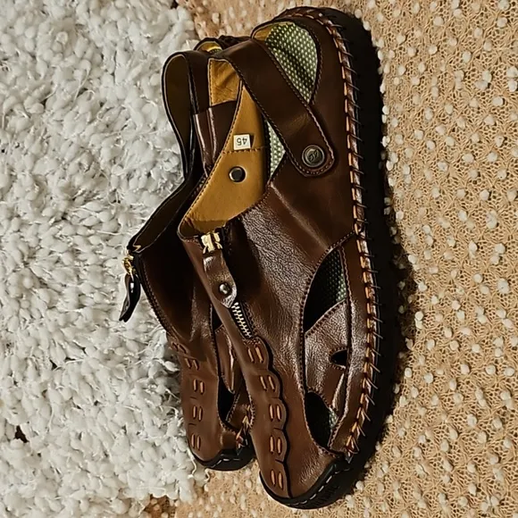 100% Caoutchouc Sandals