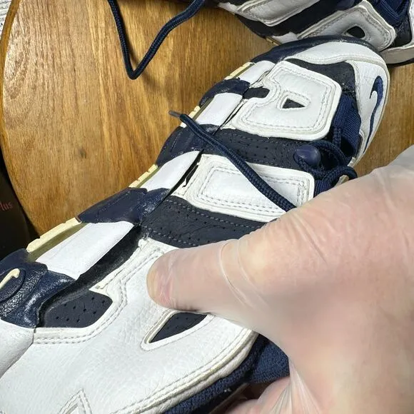 2012 Nike Air More Uptempo Olympic Mens Size 8.5 Shoes Sneakers AO1023-601