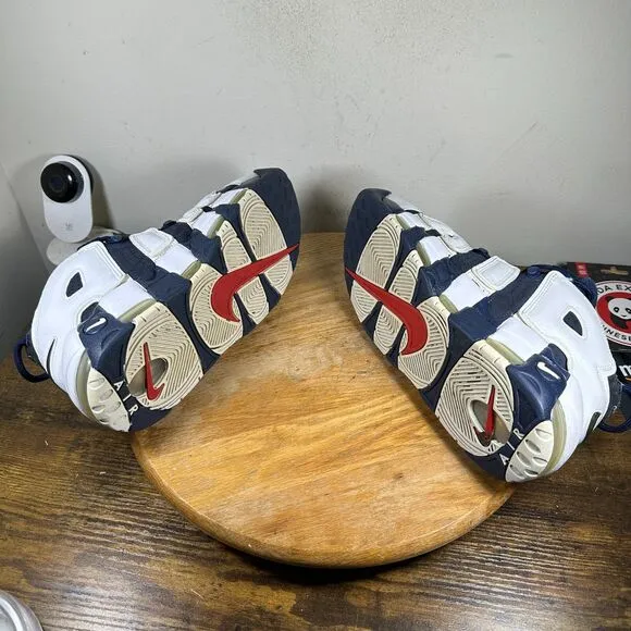 2012 Nike Air More Uptempo Olympic Mens Size 8.5 Shoes Sneakers AO1023-601