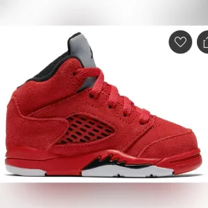 2017 Red Suede Retro Jordan Shoes