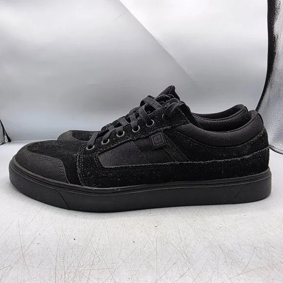 5.11 Tactical Norris Low Mens Size 11 Triple Black Sneaker Shoes Vibram WorkWear