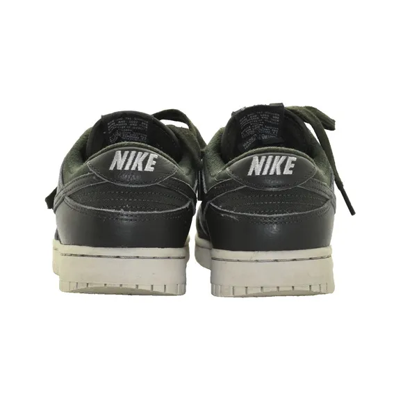 A8 Auth NIKE Dunk Low Retro PRM Sequoia Leather/Canvas Shoes DZ2538-300 Size 9