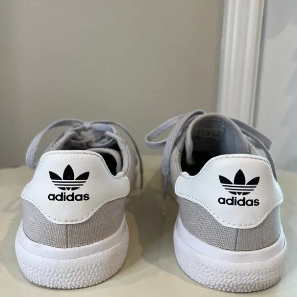 ADIDAS 3MC Vulc Light Solid Grey Shoes Mens Sixe 5.5 Womens 7