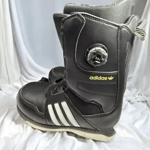 Adidas Acerra ADV Gold Level Snowboard Boots Mens 11 BOA Dual Zone Black White