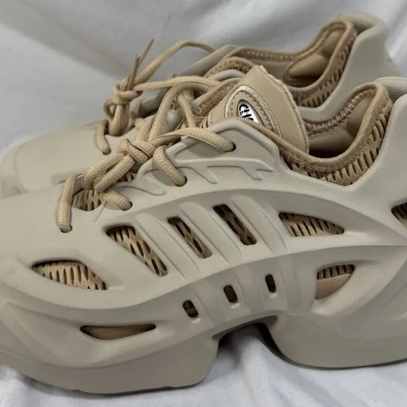 Adidas AdiFom Climacool J Kids Size 7 IF6583 Beige Casual Shoes Sneaker NEW