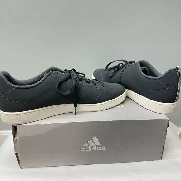 Adidas advantage Men's 14 Gray Sneakers tennis shoes