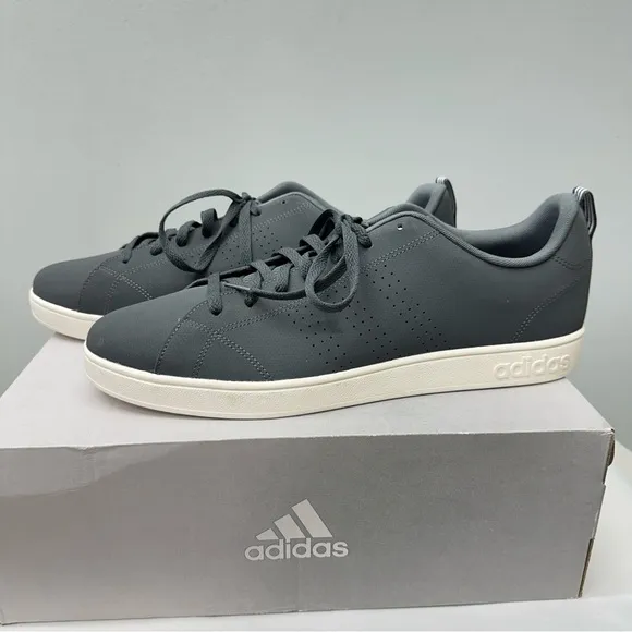 Adidas advantage Men's 14 Gray Sneakers tennis shoes