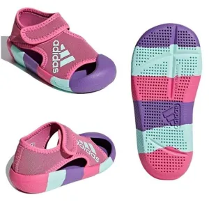 ADIDAS AltaVenture I Toddler Girls Swim Ready Sandals in Pink/Purple/Mint NEW