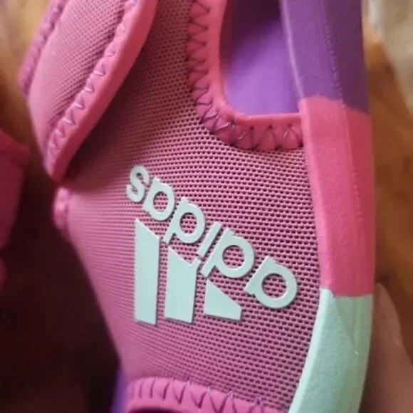 ADIDAS AltaVenture I Toddler Girls Swim Ready Sandals in Pink/Purple/Mint NEW