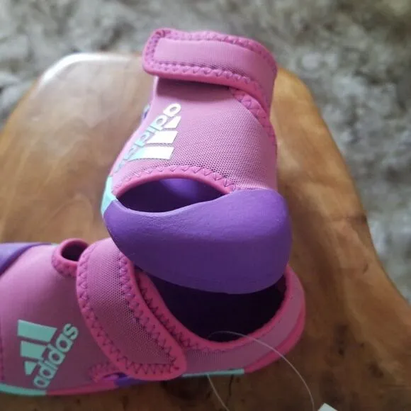 ADIDAS AltaVenture I Toddler Girls Swim Ready Sandals in Pink/Purple/Mint NEW