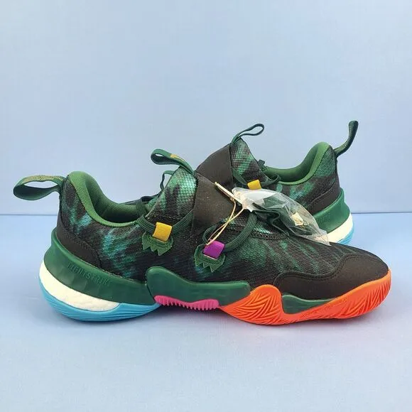 Adidas Basketball Shoes Mens Sz 10.5 Trae Young 1 96 Olympics Green Black IG3097