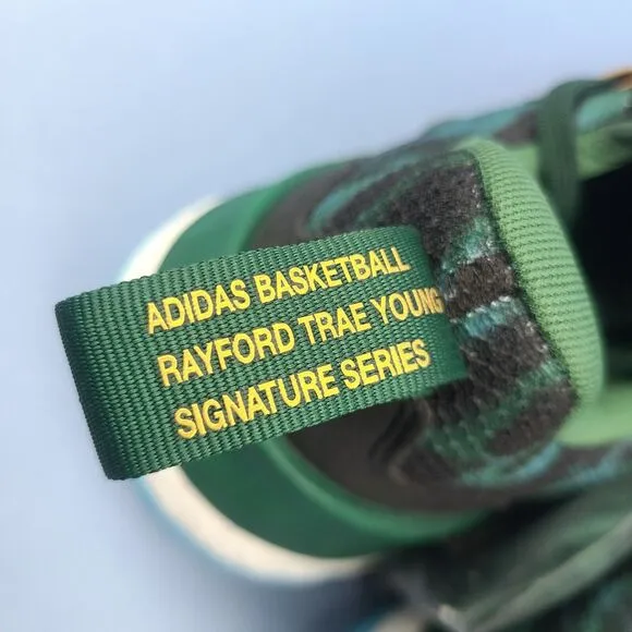 Adidas Basketball Shoes Mens Sz 10.5 Trae Young 1 96 Olympics Green Black IG3097