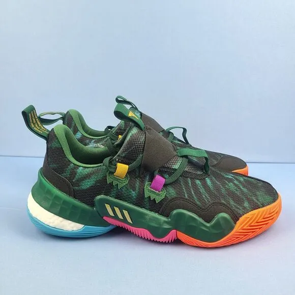 Adidas Basketball Shoes Mens Sz 10.5 Trae Young 1 96 Olympics Green Black IG3097