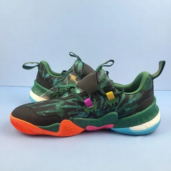 Adidas Basketball Shoes Mens Sz 10.5 Trae Young 1 96 Olympics Green Black IG3097
