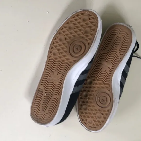 Adidas Black Canvas Shoes Women Size 5