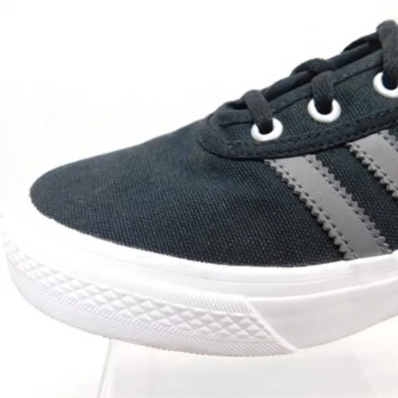 Adidas Black Canvas Shoes Women Size 5