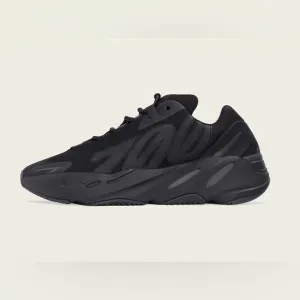 Adidas Black Streamlined Sneakers with Mesh and Synthetic Upper
