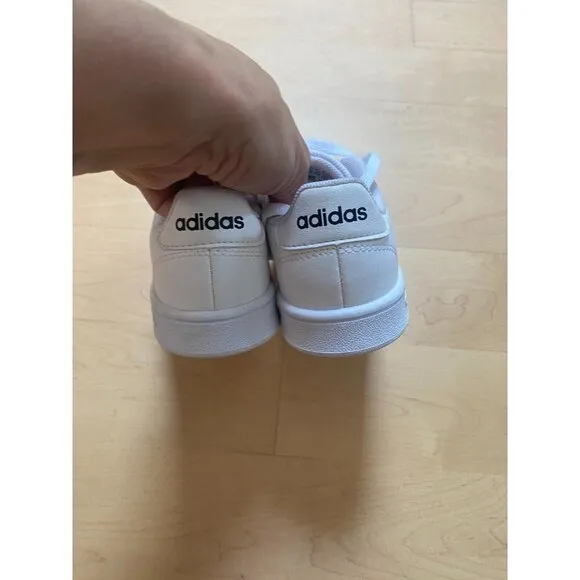 ADIDAS BNWT classic stripes &quot;Grand court 2.0&quot; KIDS sneakers Size 11K NEW