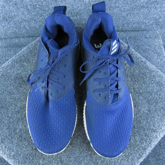 adidas Bounce Golf Men Sneaker Shoes‎ Blue Synthetic Lace Up Size 10.5 Medium