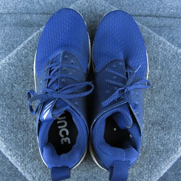 adidas Bounce Golf Men Sneaker Shoes‎ Blue Synthetic Lace Up Size 10.5 Medium
