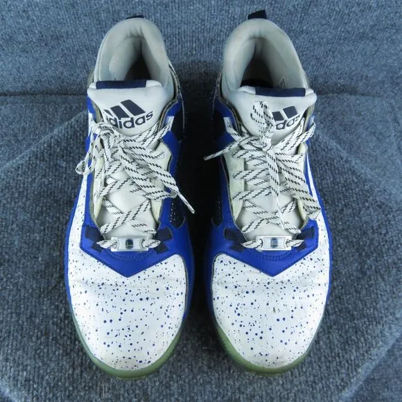 adidas‎ Derrick Rose Men Sneaker Shoes Size 10.5 Medium White Synthetic Lace Up