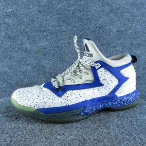 adidas‎ Derrick Rose Men Sneaker Shoes Size 10.5 Medium White Synthetic Lace Up