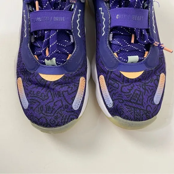 Adidas D.O.N Don Issue #3 Jazz Basketball shoes sneakers purple colorway
