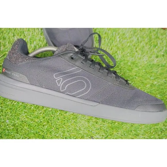 adidas Five Ten Sleuth DLX Canvas - Core Black Grey Cloud White - Men's Size 10