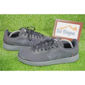 adidas Five Ten Sleuth DLX Canvas - Core Black Grey Cloud White - Men's Size 10