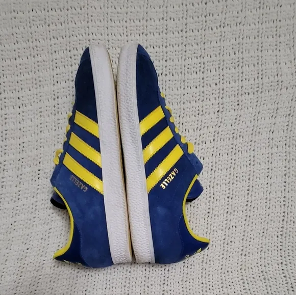 Adidas GAZELLE ARSENAL SHOES Suede Blue/Gold Size 11