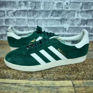 Adidas Gazelle Faded‎ Archive Green White Suede Shoes GY7338 Mens Size 10 New