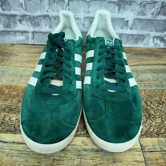 Adidas Gazelle Faded‎ Archive Green White Suede Shoes GY7338 Mens Size 10 New