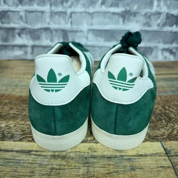 Adidas Gazelle Faded‎ Archive Green White Suede Shoes GY7338 Mens Size 10 New