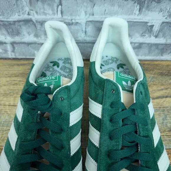 Adidas Gazelle Faded‎ Archive Green White Suede Shoes GY7338 Mens Size 10 New