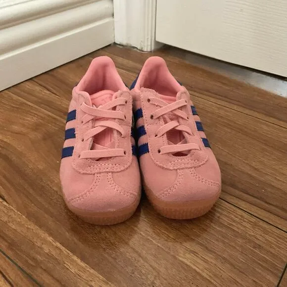 Adidas Gazelle I Pink Kids Toddler Girls Shoes Size 8K, New NO BOX