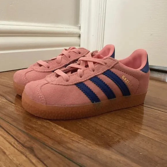 Adidas Gazelle I Pink Kids Toddler Girls Shoes Size 8K, New NO BOX
