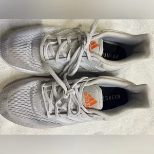 adidas Gray and Orange Athletic Shoes