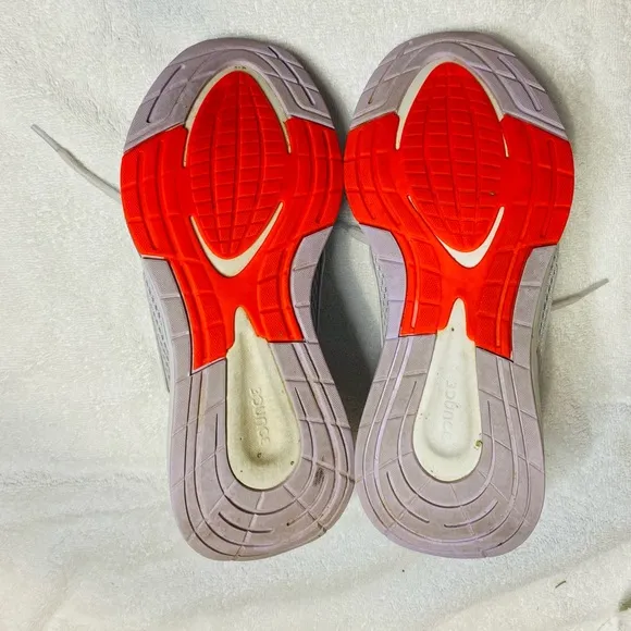 adidas Gray and Orange Athletic Shoes