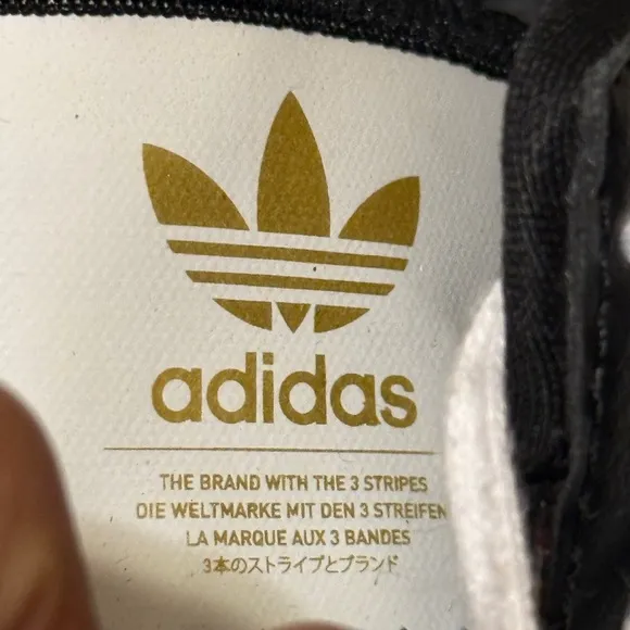 Adidas Her Court Originals Women's Casual Shoes Black GW8569 In good condition